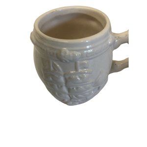 Pirate Ship Boat White Coffee Mug‎ Cup 8 oz Boat Nautical 4 X 2.5 inches